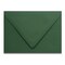 Colorplan FOREST GREEN - 91 Lb. / 135 gsm / 8 pts Matte Premium Cardstock Paper Text A2 Euro Flap Envelopes Bulk Pack of 250